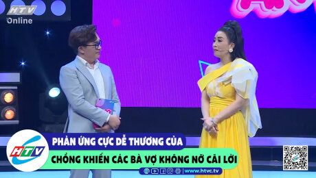 Xem Show CLIP HÀI Phản ứng cực dễ thương của chồng khiến các bà vợ không nỡ cãi lời HD Online.